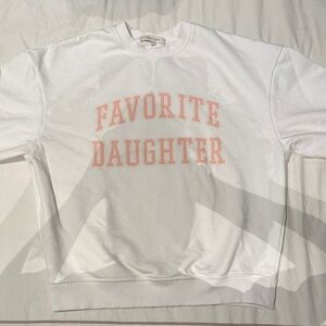 Favorite Daughter White Sweatshirt